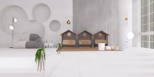 Animal hotel pool