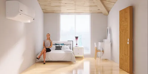 Bland bedroom