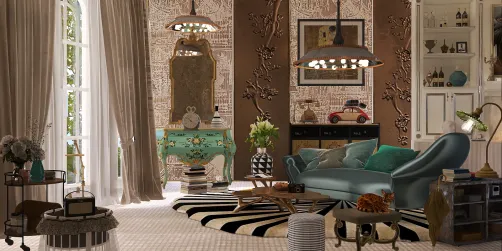 Mix modern  vintage