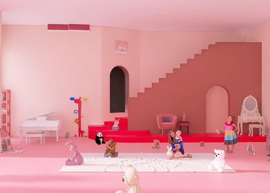 Kids Pink ❣️🪷 Design Rendering