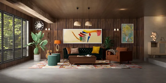 70s living room ⭐️
