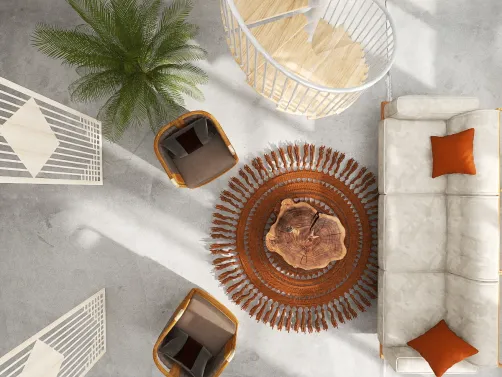 The Wooden Wonderland setup!