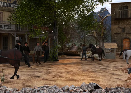 # The wild west 🤠  Renderização de Design