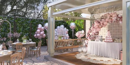 Outdoor Baby Shower🌸