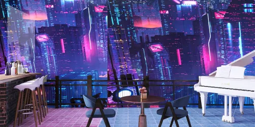 rooftop bar