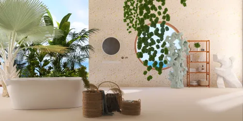 Beach bathroom