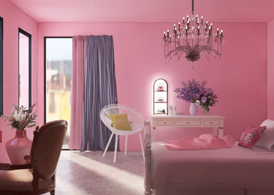 What was supposed to be Barbie's room  Design Rendering