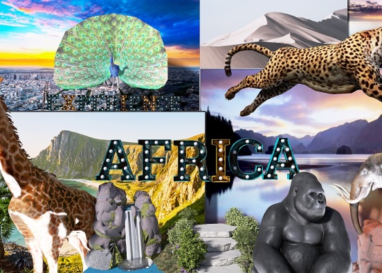 Experience Africa! - Earth Day Challenge Design Rendering