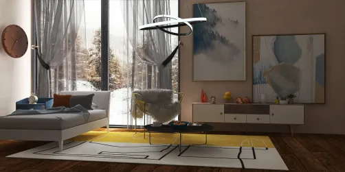An athlete’s hotel room