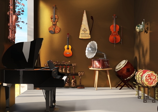 Museum of music instruments Design Rendering