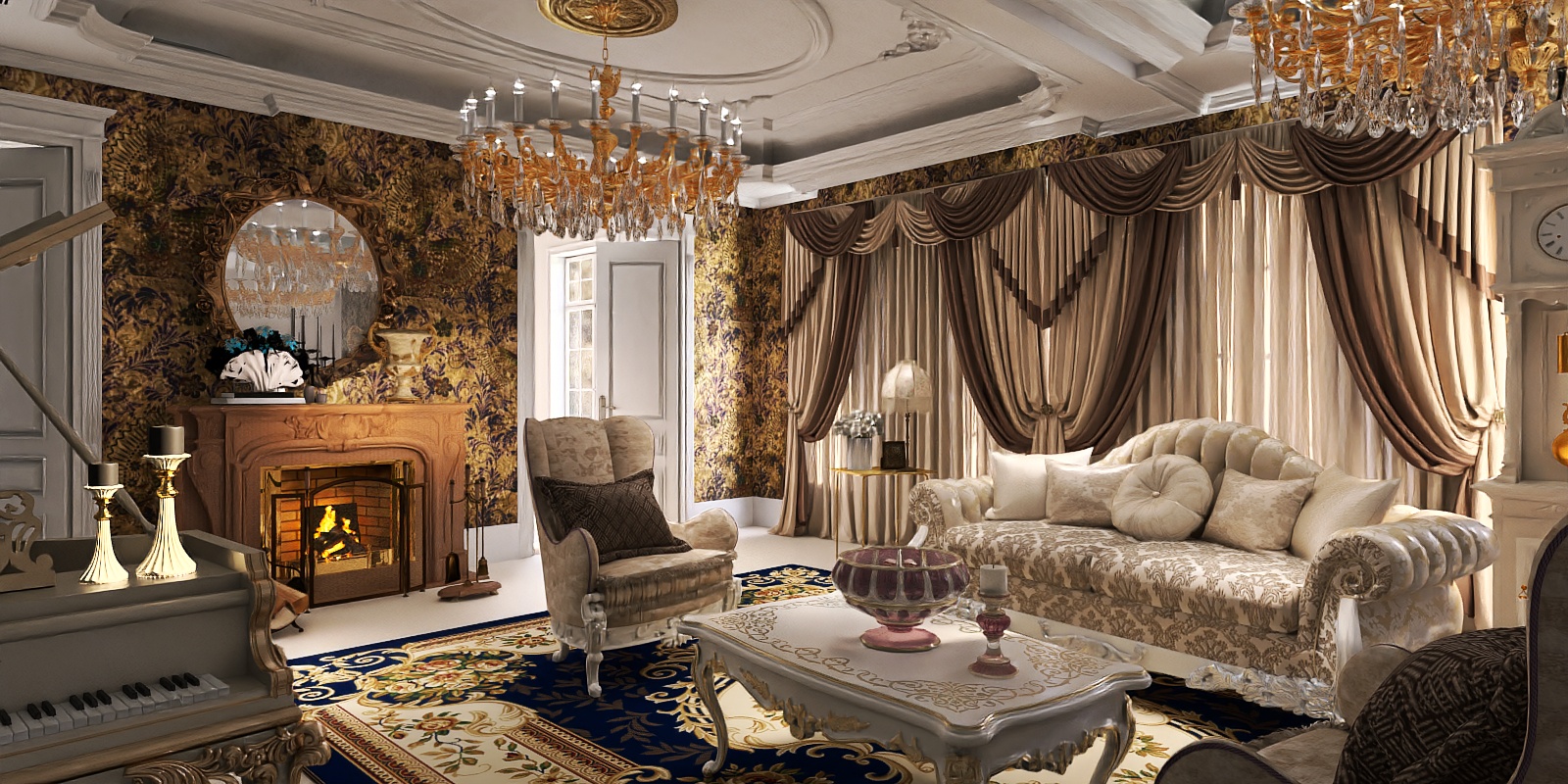 salón ornamental👸🏼