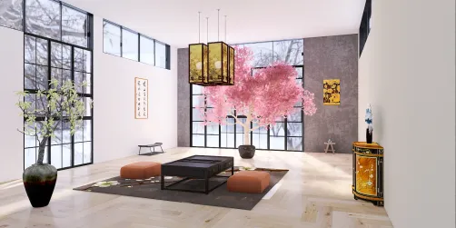 Salon de style japonais 
