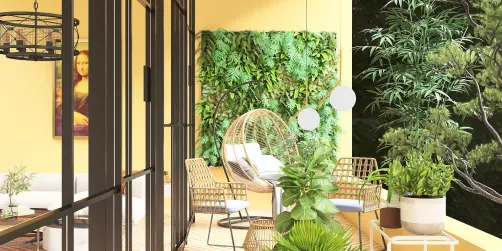 Balcony window design idea 💡