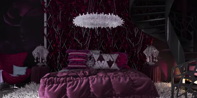 Purple bedroom 💜