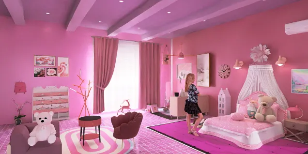 Pink Room Design