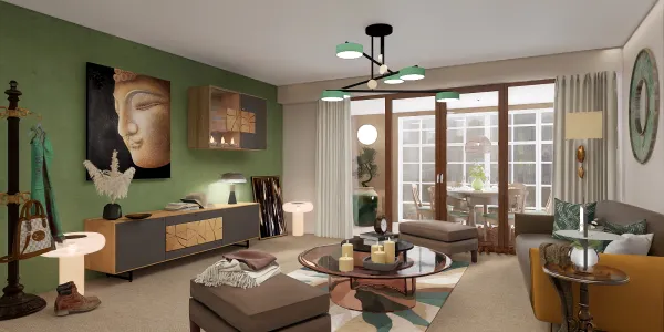 Professional interior design created with Homestyler 3D design software