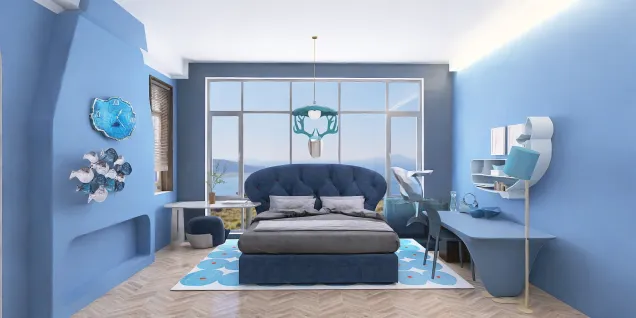 Ocean elements bedroom 🌊💦