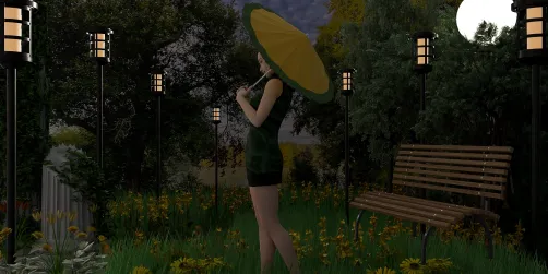 Field of Yellow and Green