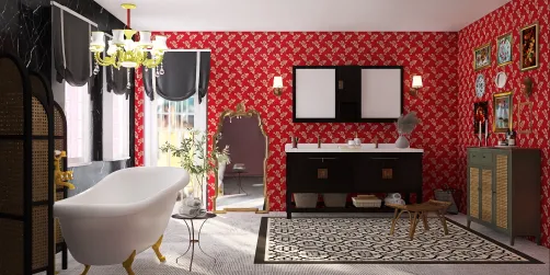 Vintage bathroom 