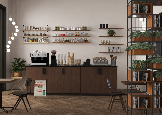 Café 🫶🏻🥐🧋☕️ Design Rendering