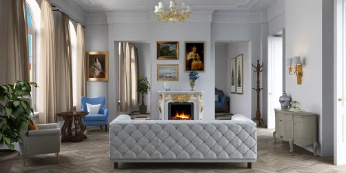 A combo between old and new, rustic and elegant 