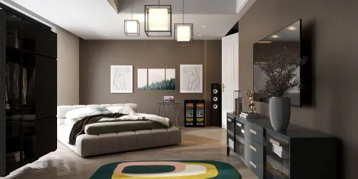 Modern Styled Bedroom🩷