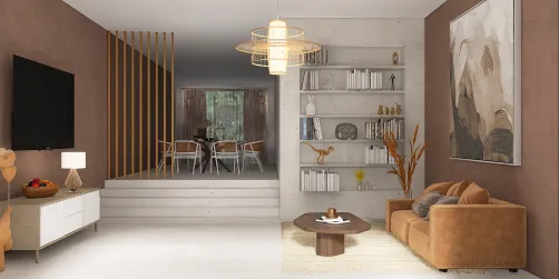 Living Room + Dining Room 