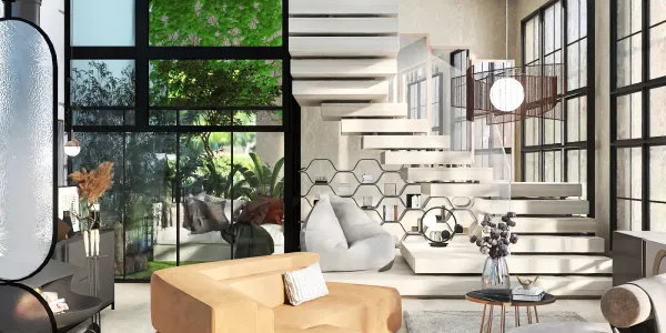 Professional interior design created with Homestyler 3D design software