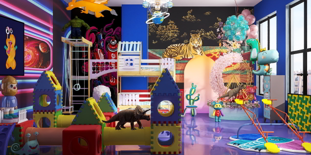 kids animation room