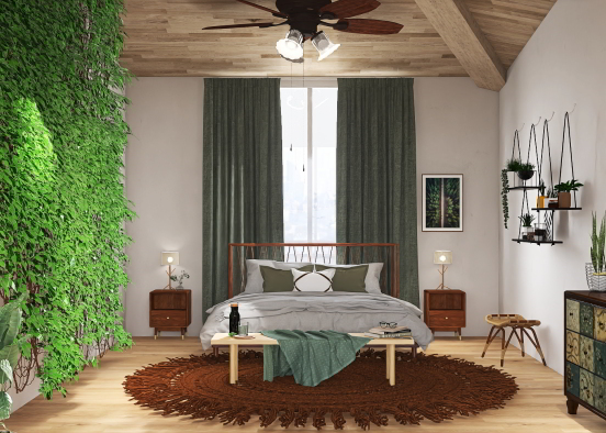 Fresh wood and forest Design Rendering