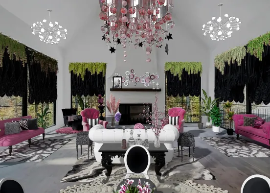 # LOVE THAT PINK Renderização de Design