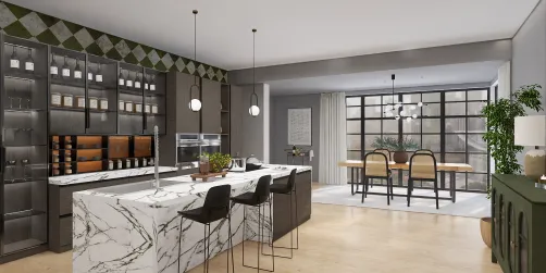 Pent house kitchen 