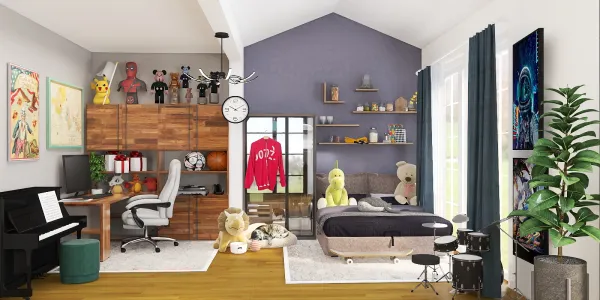 Professional interior design created with Homestyler 3D design software