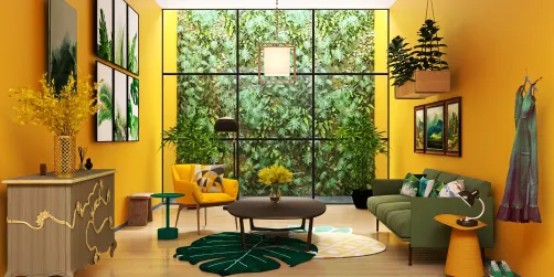 Yellow and green.