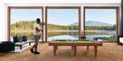Ma petite salle de billard 