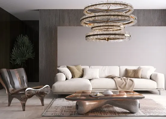 # Luxury deco🤍🤎🪐🪐 Renderização de Design