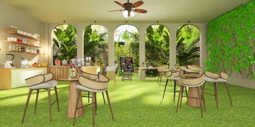 INDOOR GARDEN CAFE