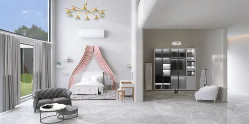 Cuarto moderno individual 