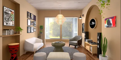 read and music room
