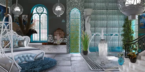 Inside view of the guest room retreat 