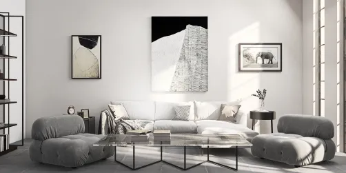 Cozy Grey Living Room