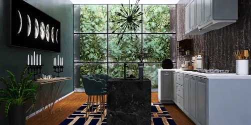 Why not have a black kitchen? 