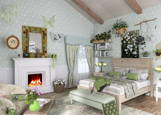Butterfly Cottage Design Rendering