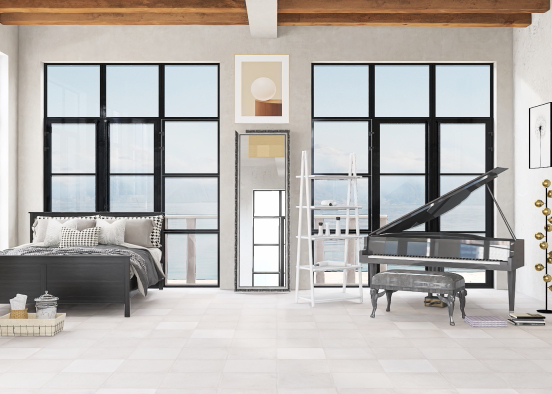 Did someone say piano room? Design Rendering