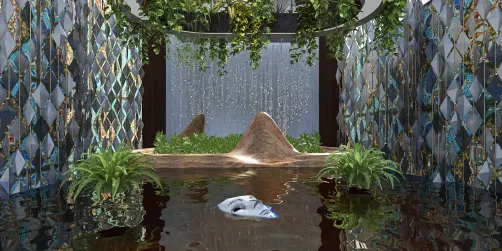 Moroccan COURTYARD ENTRANCE 