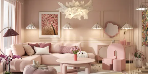 Espacio en tonos suaves