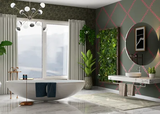 Bathroom With The WOW Factor Design Rendering