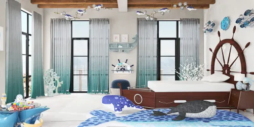 under the sea kids playroom