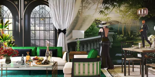 Island Romance 🤍🖤💚