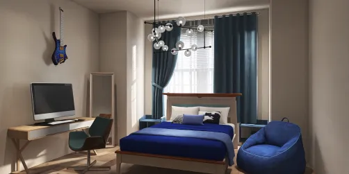Blue room 